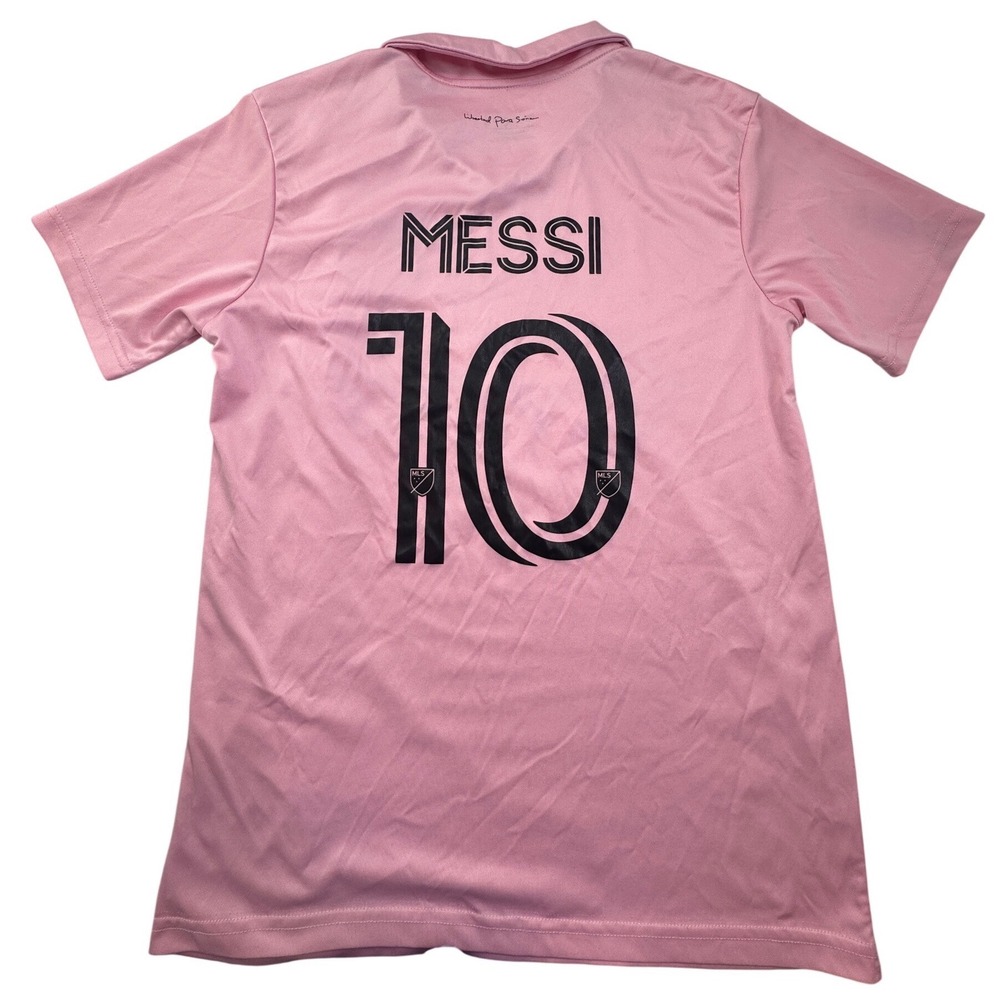 Inter Miami CF Lionel Messi 10 Pink Soccer Jersey Mens Small MLS Football Shirt